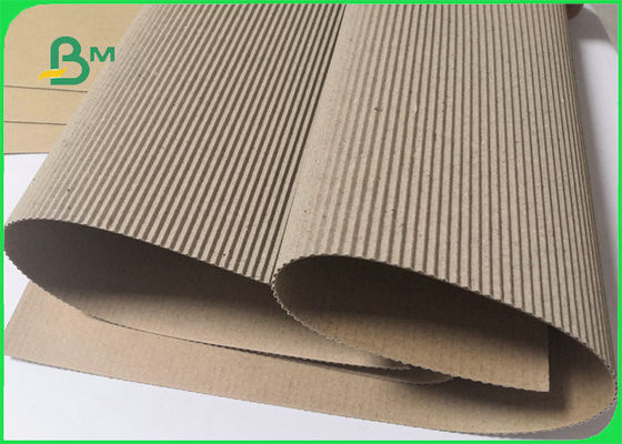 Durable B Flute Brown Corrugated Paper Sheets &amp; Pads 125gsm + 100gsm