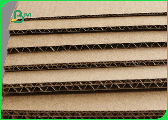 Durable B Flute Brown Corrugated Paper Sheets &amp; Pads 125gsm + 100gsm