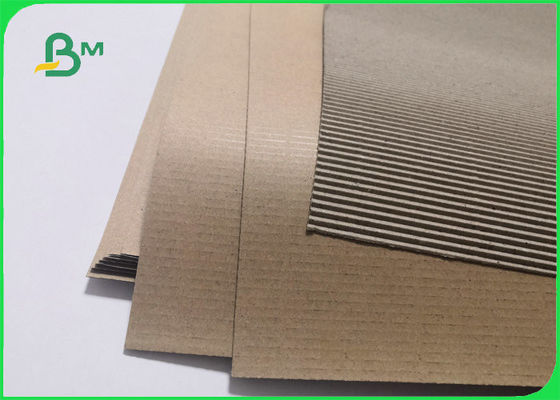 Single Face Corrugated Cardboard For DIY Crafts 110gsm + 120gsm Flat Surface