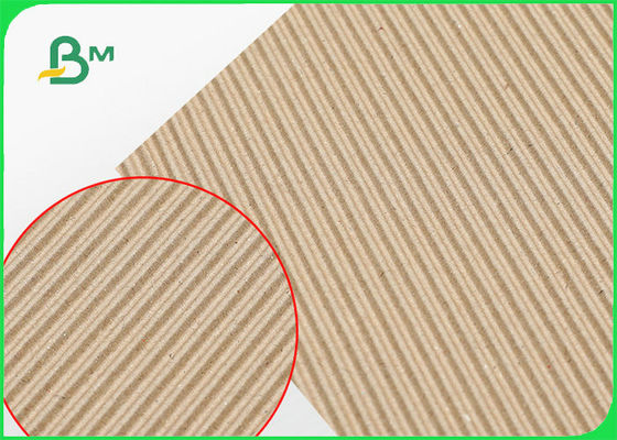 Single Face Corrugated Cardboard For DIY Crafts 110gsm + 120gsm Flat Surface