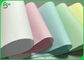 Multiple Color Ncr Carbonless copy paper 50gsm / 55gsm Printing Paper Roll