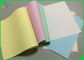 3 Part Carbonless NCR Printing Paper With Light Blue Pink Green Color