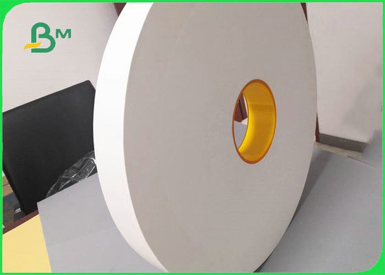 Biodegradable Tasteless 28gsm Paper Straw Wrapper 45MM 52MM
