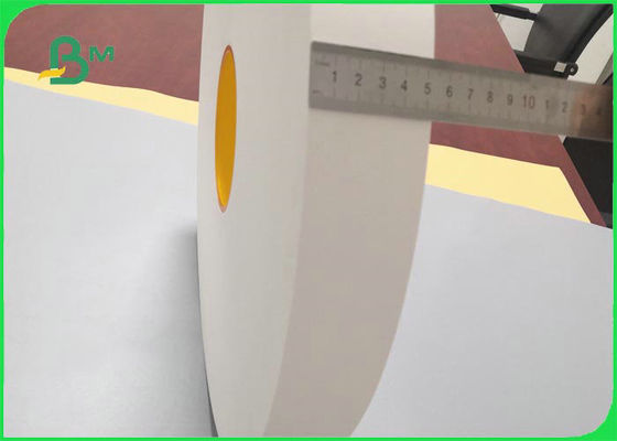 Biodegradable Tasteless 28gsm Paper Straw Wrapper 45MM 52MM