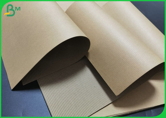 Recyclable Flutting Corrugated Kraft Paper Board Sheet For Rigid Packing Carton