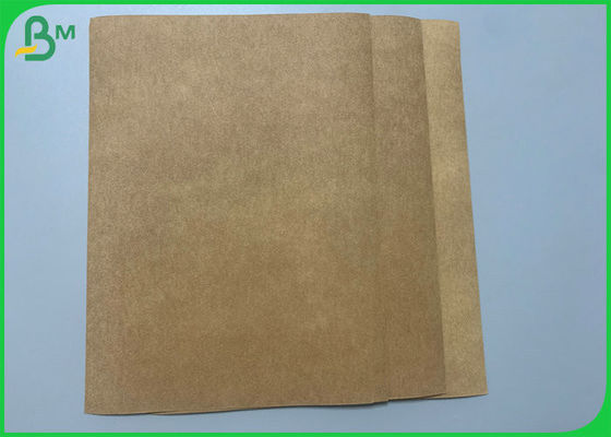 Waterproof  0.3mm 0.55mm Golden Color Washable Kraft Paper For Recycled Bag