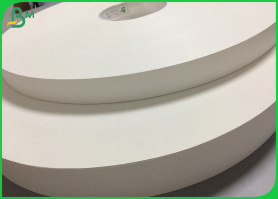 27mm 28mm White Color Packaging Paper 28gsm Food Grade Suit For Wrapping Straws