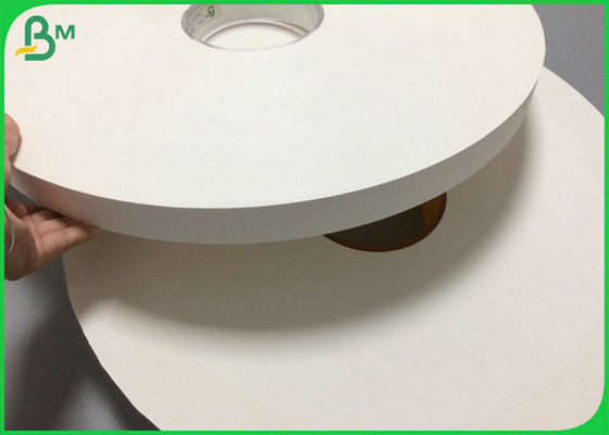 27mm 28mm White Color Packaging Paper 28gsm Food Grade Suit For Wrapping Straws