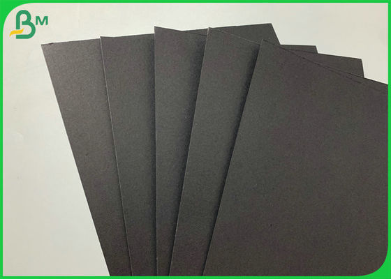 100% Wood Pulp 300g Large Black Chipboard Sheets For Gift Box 70 x 100cm