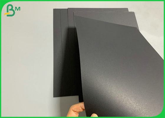 100% Wood Pulp 300g Large Black Chipboard Sheets For Gift Box 70 x 100cm