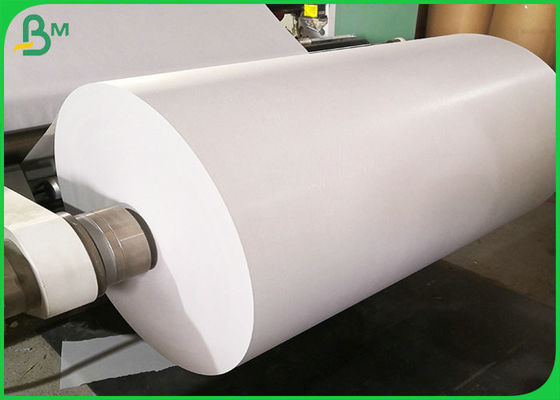 36'' x 50m 20lb White Plotter Paper For Printing Factory Wood Pulp