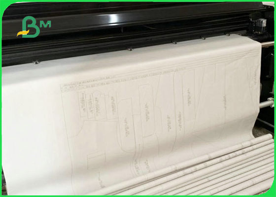 45gsm Plotter Paper For Garment Factory 1.8m x 250m Good Tensile Strength