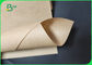 Natural Food Grade Brown Kraft Wrapping Paper 50gsm Uncoated Kraft Paper