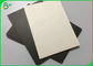 2mm 3mm Grey Back Laminated Black Paperboard Recycled For Archives Folders