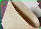 100% Virgin 70g 120g Unbleached Brown Kraft Paper Roll For Shopping Bag