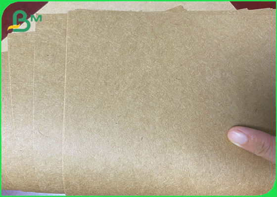 70gsm 80gsm 600mm * 270m Pure Kraft Paper Roll For Gift Wrapping Durable