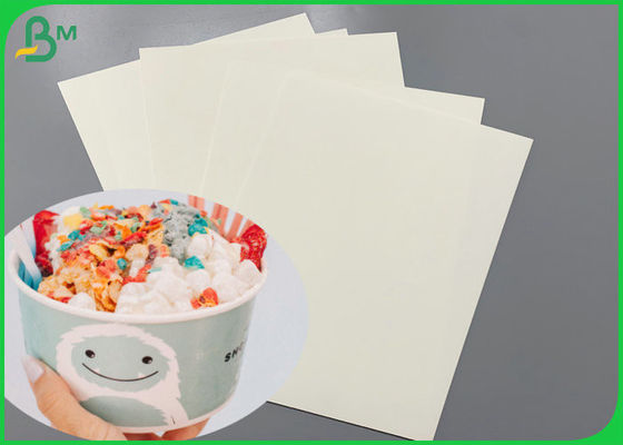 250g + 20g PE Coated Food Grade Paper For Ice Cream Industry