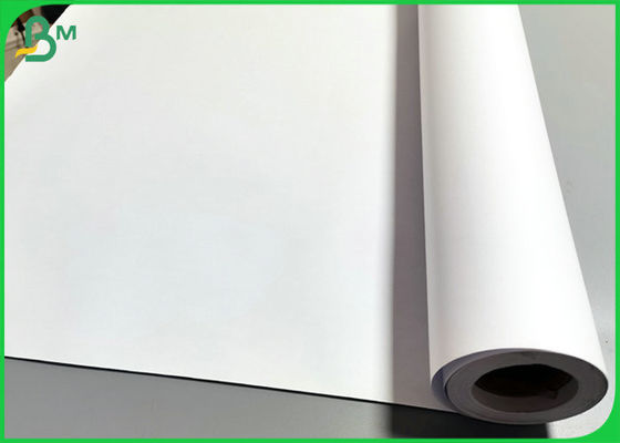 880mm * 150 foot Plain white 80gsm inkjet plotter printing paper rolls