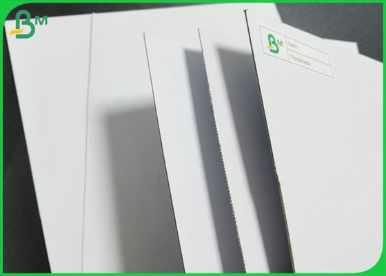 Large Format 1.2mm 1.5mm Thick Duplex Board Laminated Grey Backing Paper Sheets