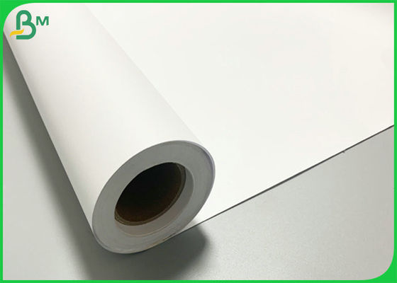 White Plotter Paper Roll 620mm x 50m 80gsm 2 Inches core Universal