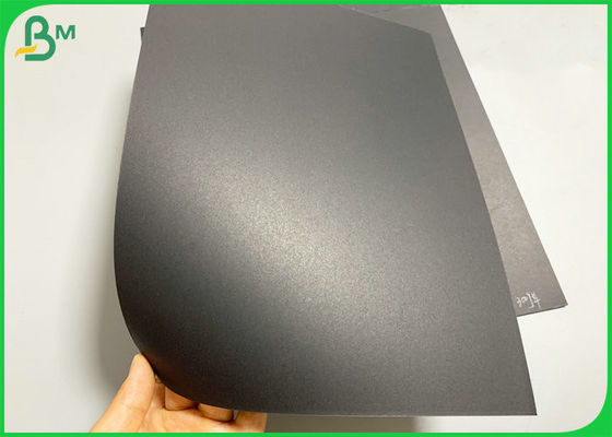 Black Colored Cardstock Thick Paper 80g 120g For Bag Making