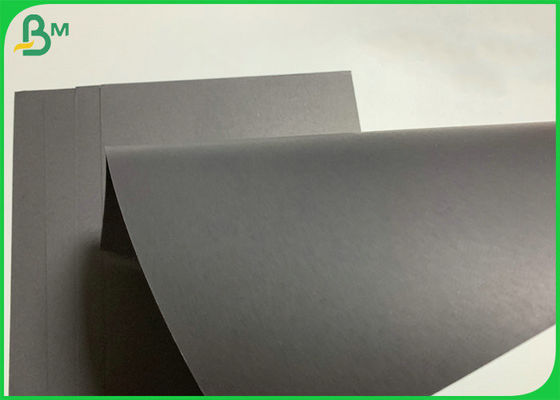 Black Colored Cardstock Thick Paper 80g 120g For Bag Making