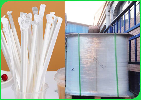 28gsm Pure White Smooth High Strength Straw Pipe Wrapping Paper