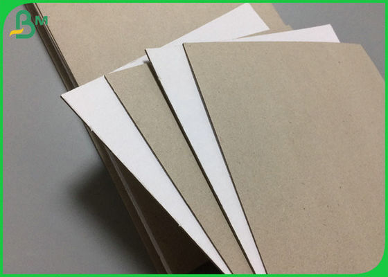 1mm 2.5mm Grey Back Laminated White Board Curl Resistant In 660 x 960mm