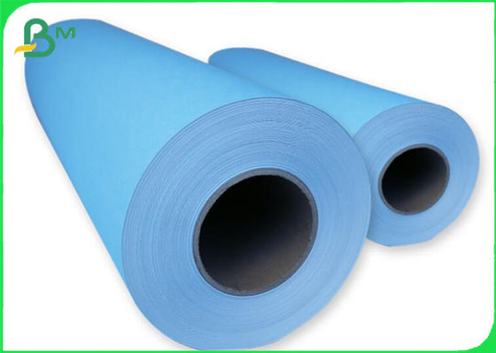 80GSM A0 A1 20LB Blue Printing Plotter Paper For Architecture Drawing