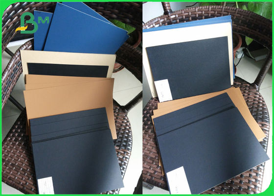 1- 3mm Cardboard Paper 1 Side Grey 1 Side White / Green / Brown Board