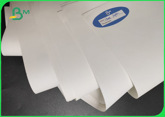 Recyclable Photo - Degradable Stone Paper 100 - 400um Advertising Material