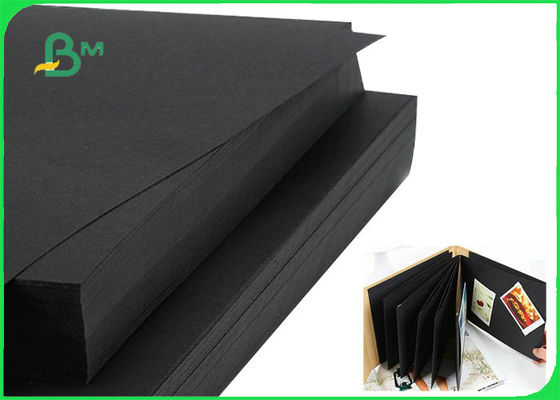 400gsm 450gsm Matte Black Board For DIY Boxes 600 x 1000mm High Hardness