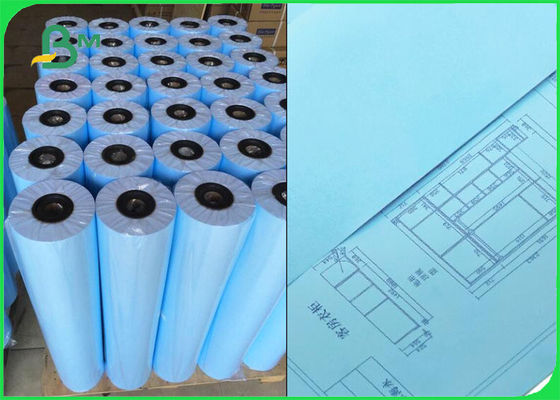 Blueprint Printing Paper For Contruction Drawings 24&quot; X 50m Roll