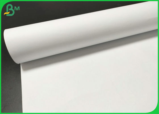 2'' Core 20lb White Bond Paper For CAD Printing 24''  Wide Format Inkjet Printers