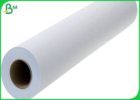 2 Rolls 54'' Wide Format 3'' Core 20lb White Bond Paper For CAD Printing