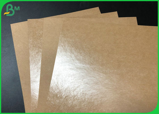 Stiffness 15g PE Coated 250gsm Brown Food Grade Paper For Disposable Bowl