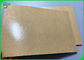Manufacturer 300gsm Brown Kraft Paper PE Coated For Take Away Lunch Box