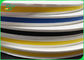 Food Grade Colorful Printable Straw Paper For Strip Straws 15mm
