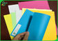 Large Format Colored Origami Cardboard 180gsm Yellow / Blue Manila Paper Sheets