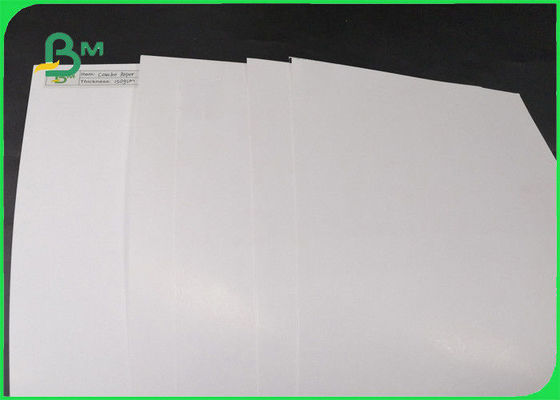 61 × 86cm 100% Vigin Pulp Couche Paper Excellent Folding Endurance For Printing