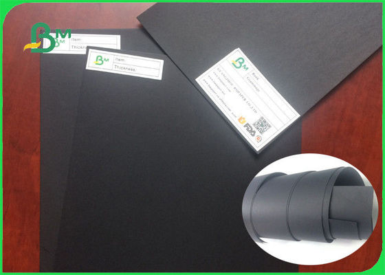 300g 350g 400g Double side black color Black paperboard For Box Packing