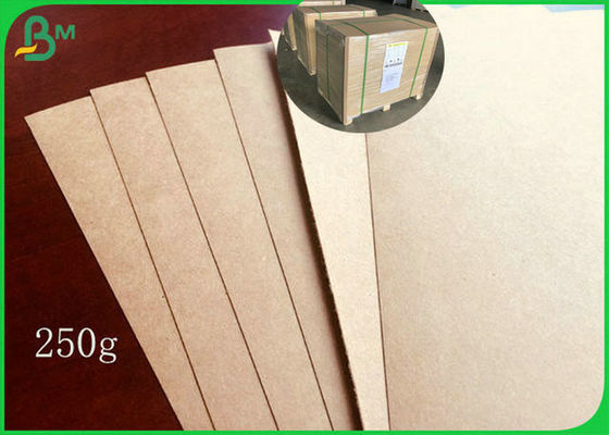 Good Printing 300Gram 350Gram Brown Color Kraft Paper Roll For Package Box