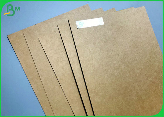 Recycled Pulp Natural Brown Kraft Paper Sheet 250G 300G 400G High Thick