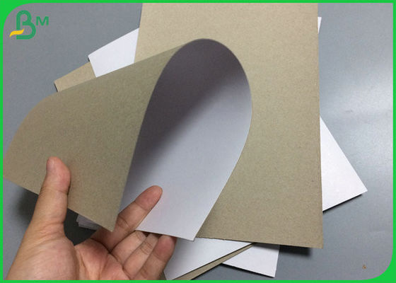 FSC Approved Single Side Grey Coated Duplex Paper For Courier Bag Material