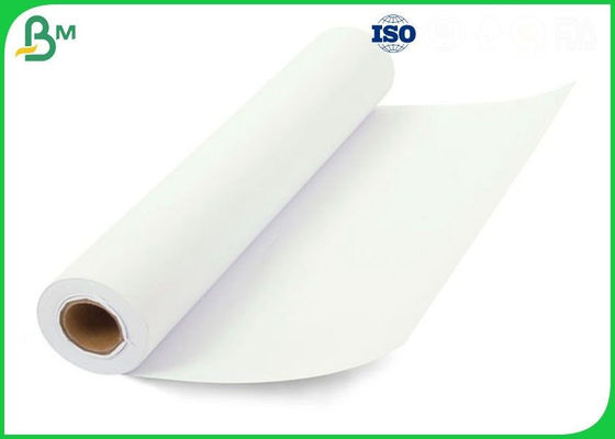 Matte Inkjet Printing Plotter Paper Roll 80 gram 90 gram 100 gram For Packing Boxes