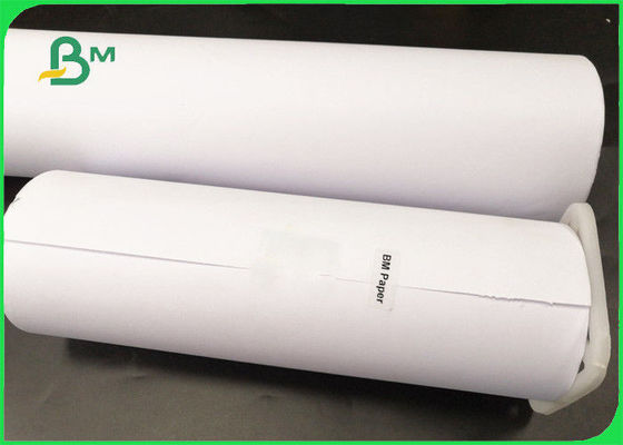 Strong Stiffness 80g CAD Plotter Paper Roll For Engineering Drawing 36 Inch