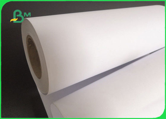 60 Inch 73 Inch Uncoated Plotter Paper For Wide Format Inkjet Printers 60g 70g