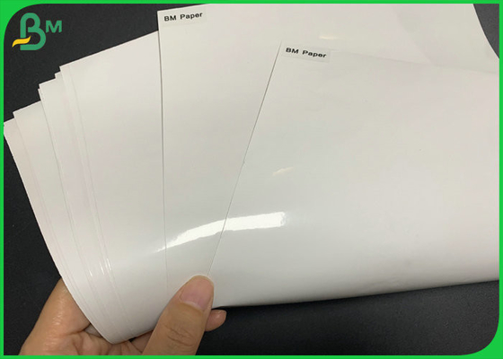 80gsm 700mm x 1000mm Chrome Coated Paper For Glossy Labels