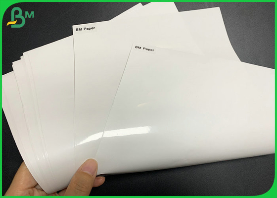 80gsm 700mm x 1000mm Chrome Coated Paper For Glossy Labels