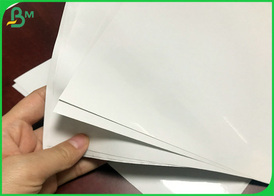 90GSM thick C1S Mirror Cast Coated White Paper Rolls for Labels material